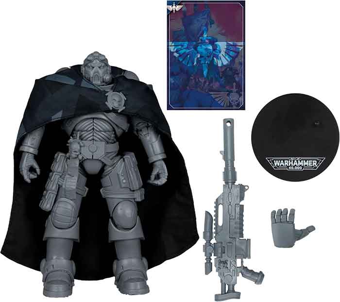 Warhammer 40000 7 Inch Action Figure Wave 9 - Eliminator (Space Marine) Artist Proof - Image 2