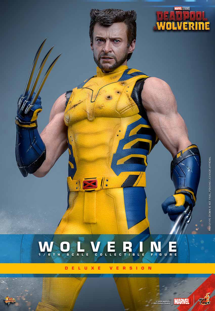 Wolverine and Deadpool 12 Inch Action Figure 1/6 Scale - Wolverine Hot Toys 913487 - Image 2