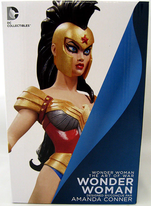 Wonder Woman Art Of War 8 Inch Statue Figure - Wonder Woman by Amanda Conner - Image 2