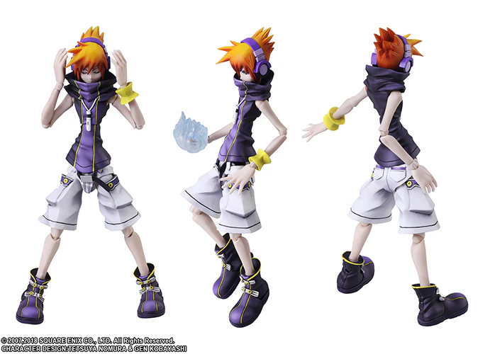 World Ends With You Final Remix 6 Inch Action Figure Bring Arts - Neku Sakuraba - Image 2