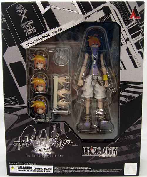 World Ends With You Final Remix 6 Inch Action Figure Bring Arts - Neku Sakuraba - Image 3