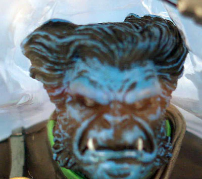 X-Men Action Figures Comic Book Series 1.5: Variant Stealth Beast (beast face) - Image 2