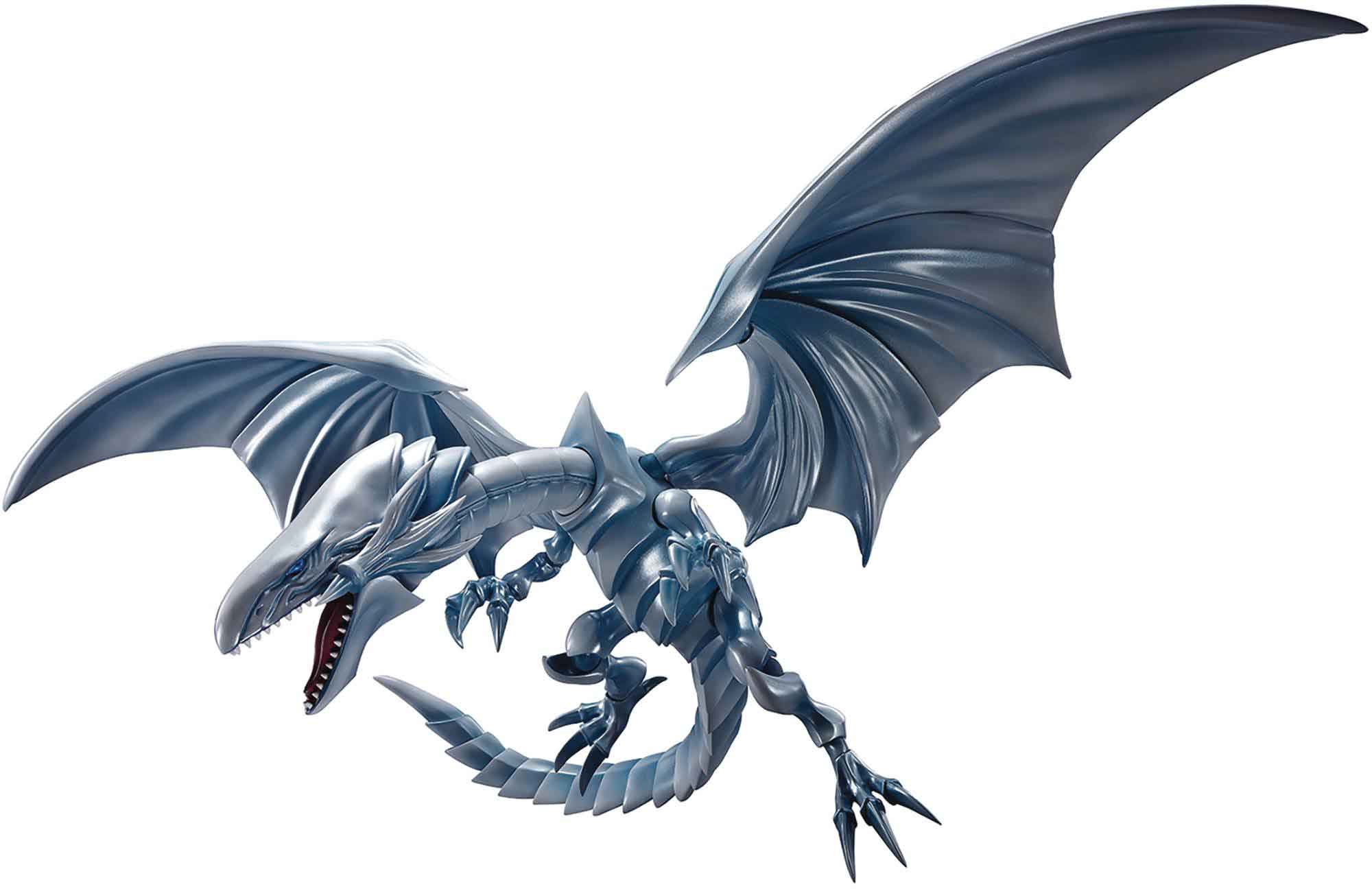 Yu Gi Oh! 16 Inch Action Figure S.H. Monsterarts - Blue Eyes White Dragon - Image 2